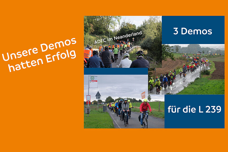 L 239 Erfolg für den ADFC Der Kampf um 2den Radweg L239 war erfolgreich