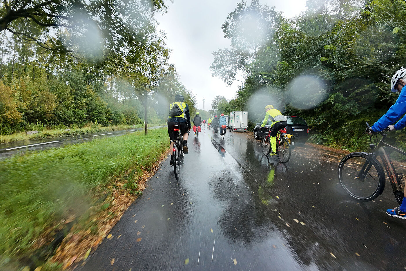 ADFC-Fahrraddemo L239 am 29.09.2023