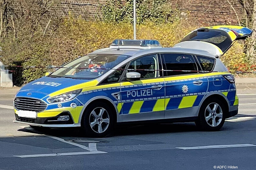 Polizei im Einsatz